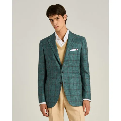 Kiton - Jackets > Blazers - Green - Kiton - Modalova