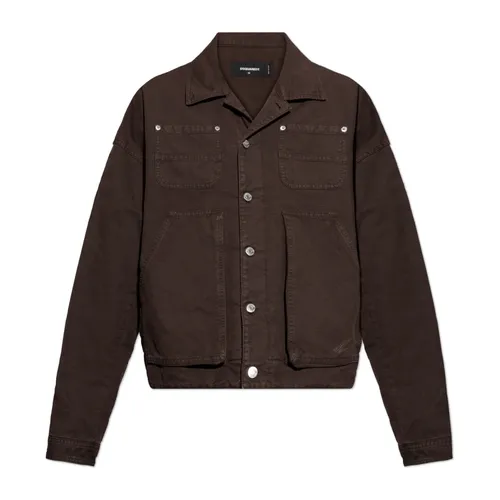 Jackets > Denim Jackets - - Dsquared2 - Modalova