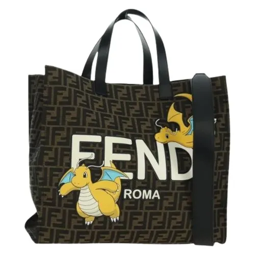 Pre-owned > Pre-owned Bags > Pre-owned Tote Bags - - Fendi Vintage - Modalova