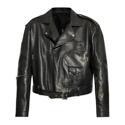 Jackets > Leather Jackets - - Rick Owens - Modalova