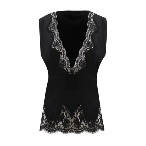 Tops > Sleeveless Tops - - Ermanno Scervino - Modalova