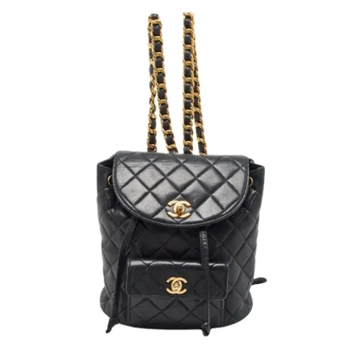 Pre-owned > Pre-owned Bags > Pre-owned Backpacks - - Chanel Vintage - Modalova