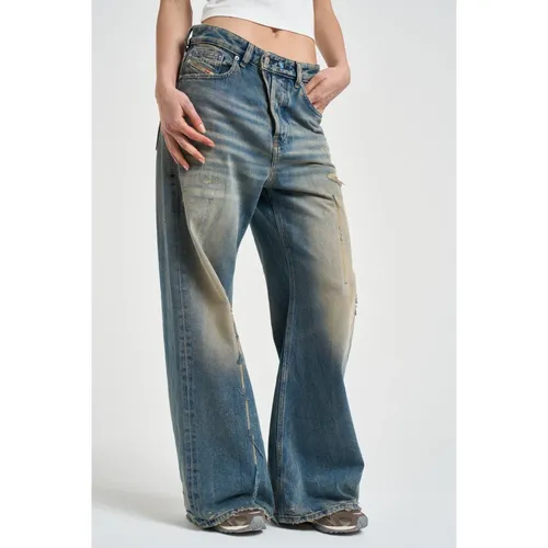 Jeans > Wide Jeans - - Diesel - Modalova