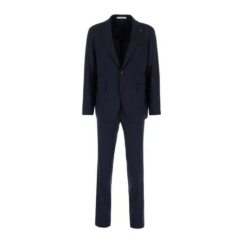 Suits > Suit Sets > Single Breasted Suits - - Tagliatore - Modalova