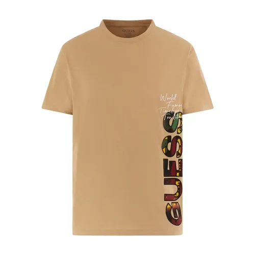 Guess - Tops > T-Shirts - Beige - Guess - Modalova