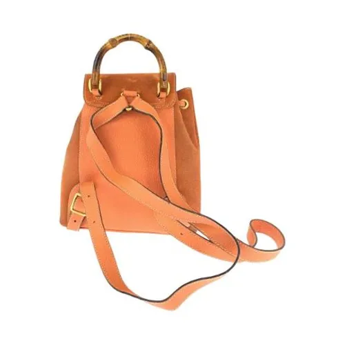 Pre-owned > Pre-owned Bags > Pre-owned Backpacks - - Gucci Vintage - Modalova
