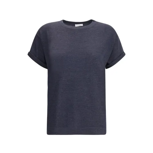 Tops > T-Shirts - - Brunello Cucinelli - Modalova