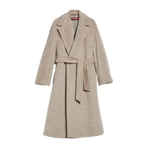 Coats > Belted Coats - - Max Mara Studio - Modalova