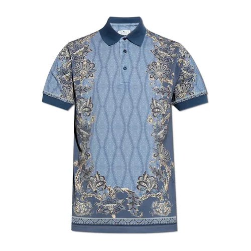 Etro - Tops > Polo Shirts - Blue - Etro - Modalova
