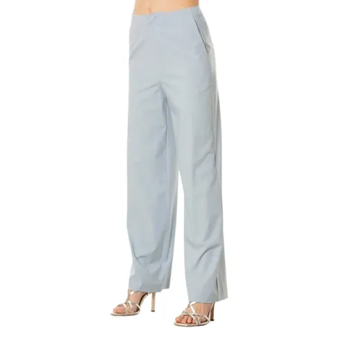 Trousers > Wide Trousers - - Isabelle Blanche - Modalova