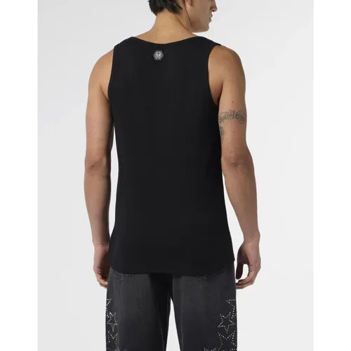 Tops > Sleeveless Tops - - Philipp Plein - Modalova