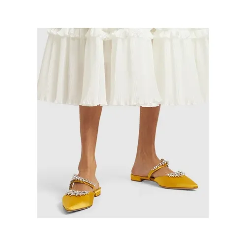 Shoes > Flats > Mules - - Manolo Blahnik - Modalova