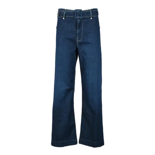 Guess - Jeans > Wide Jeans - Blue - Guess - Modalova