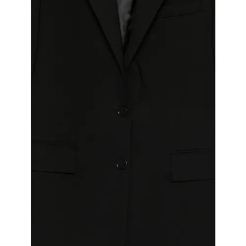 Msgm - Jackets > Blazers - Black - Msgm - Modalova