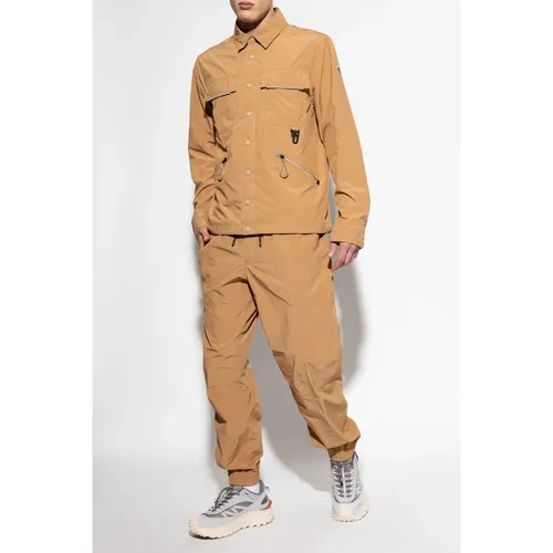 Trousers > Wide Trousers - - Moncler - Modalova