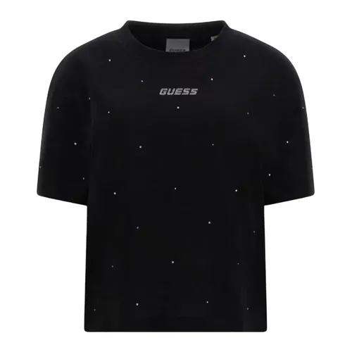 Guess - Tops > T-Shirts - Black - Guess - Modalova