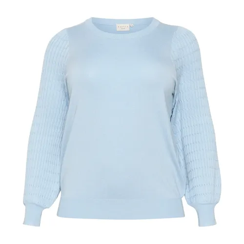 Knitwear > Round-neck Knitwear - - Kaffe Curve - Modalova