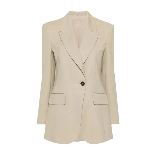 Jackets > Blazers - - Brunello Cucinelli - Modalova