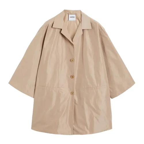 Coats > Single-Breasted Coats - - Aspesi - Modalova