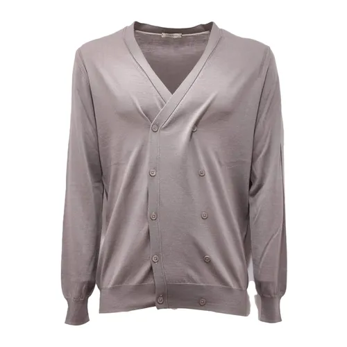 Knitwear > Cardigans - - Paolo Pecora - Modalova