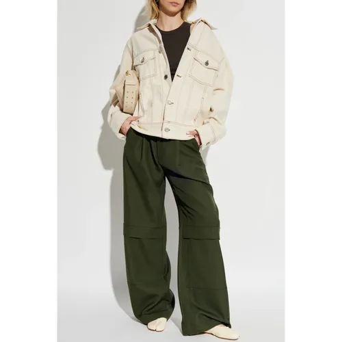 Jackets > Denim Jackets - - Ami Paris - Modalova