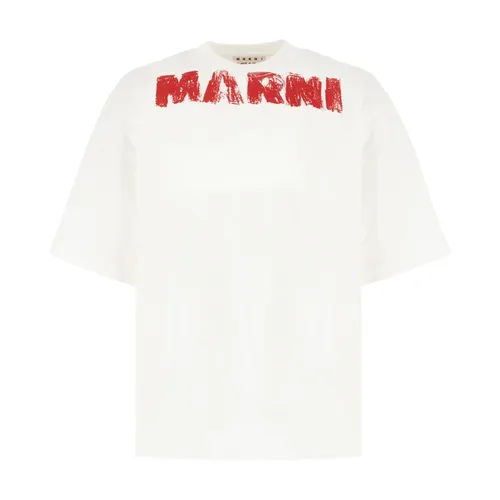 Marni - Tops > T-Shirts - White - Marni - Modalova