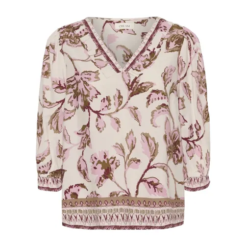 Blouses & Shirts > Blouses - - Cream - Modalova