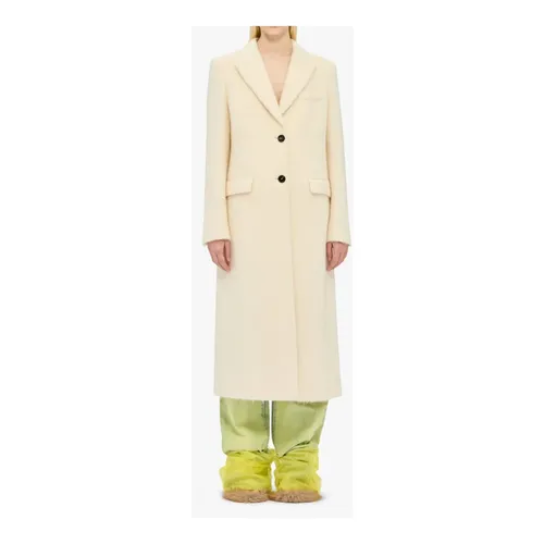 Coats > Single-Breasted Coats - - Msgm - Modalova