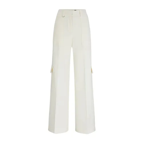 Trousers > Wide Trousers - - Hugo Boss - Modalova
