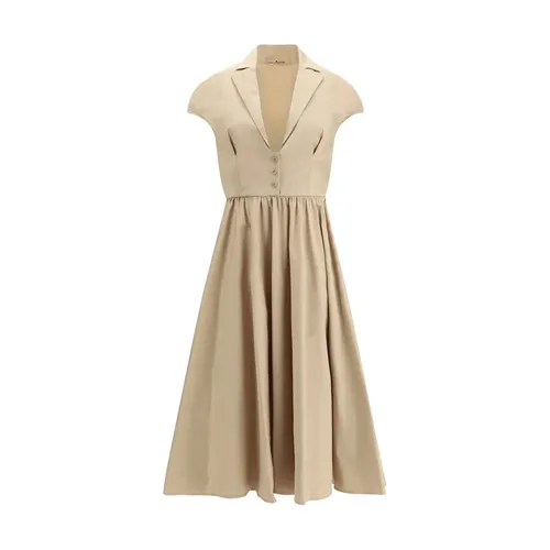 Dresses > Day Dresses > Midi Dresses - - Ermanno Scervino - Modalova
