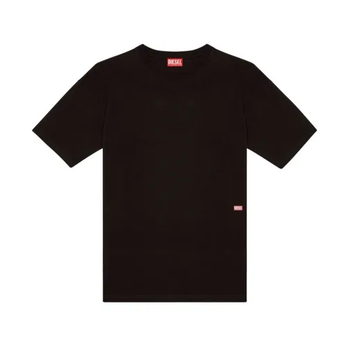 Diesel - Tops > T-Shirts - Black - Diesel - Modalova