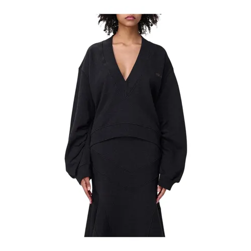 Knitwear > V-neck Knitwear - - The Attico - Modalova