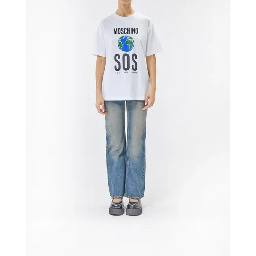 Tops > T-Shirts - - Moschino - Modalova