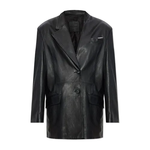 Jackets > Leather Jackets - - The Attico - Modalova