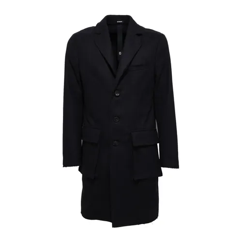 Coats > Single-Breasted Coats - - Officina36 - Modalova
