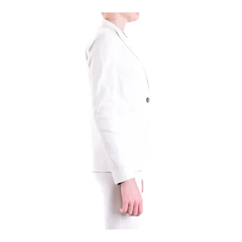 Pinko - Jackets > Blazers - White - Pinko - Modalova