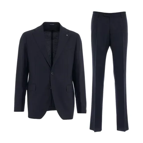 Suits > Suit Sets > Single Breasted Suits - - Tagliatore - Modalova