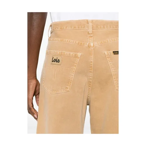Lois - Jeans > Wide Jeans - Beige - Lois - Modalova