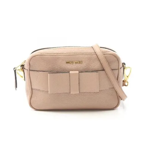 Pre-owned > Pre-owned Bags > Pre-owned Cross Body Bags - - Miu Miu Pre-owned - Modalova