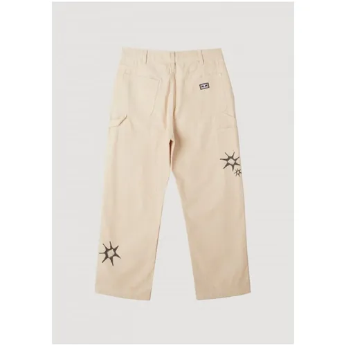 Trousers > Straight Trousers - - Obey - Modalova