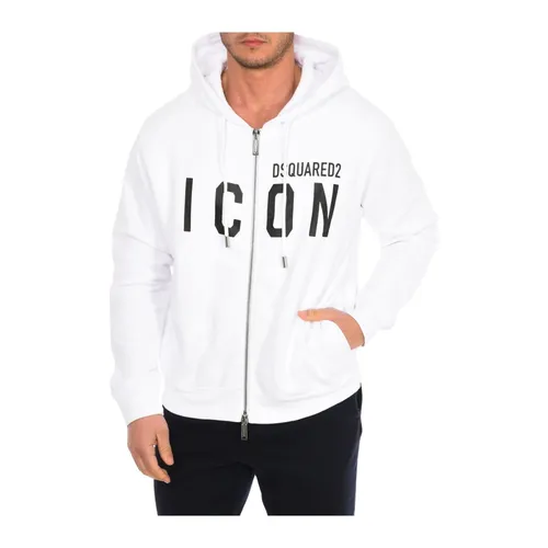 Sweatshirts & Hoodies > Zip-throughs - - Dsquared2 - Modalova