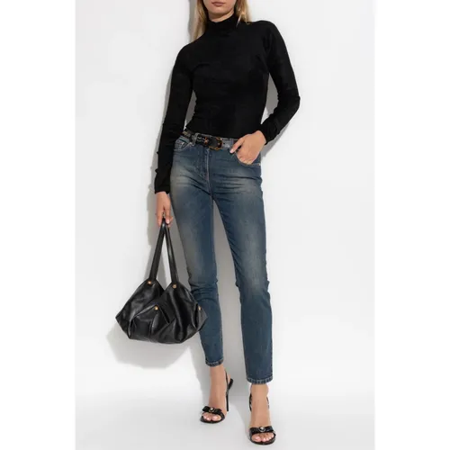 Knitwear > Turtlenecks - - Versace - Modalova