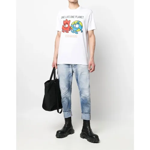 Tops > T-Shirts - - Dsquared2 - Modalova