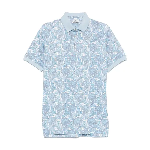Etro - Tops > Polo Shirts - Blue - Etro - Modalova