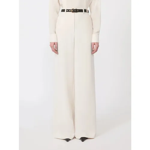 Trousers > Wide Trousers - - Max Mara Studio - Modalova