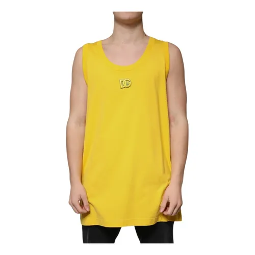 Tops > Sleeveless Tops - - Dolce & Gabbana - Modalova
