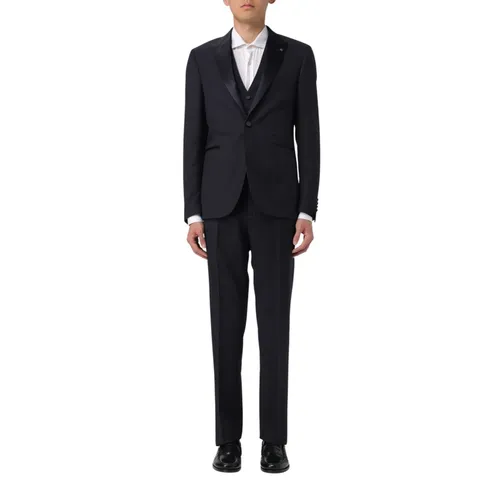 Suits > Suit Sets > Single Breasted Suits - - Tagliatore - Modalova