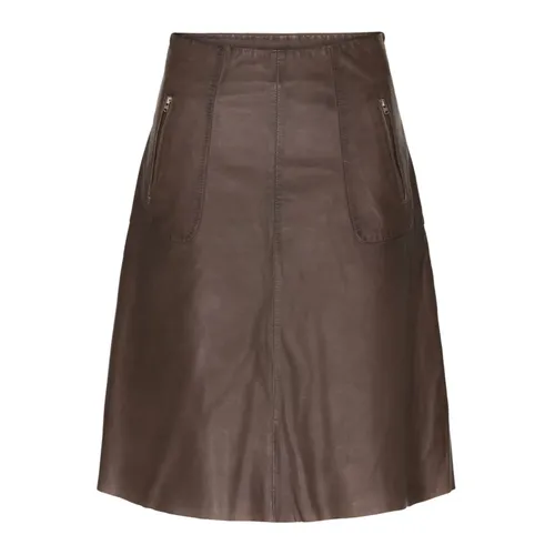 Skirts > Leather Skirts - - Btfcph - Modalova