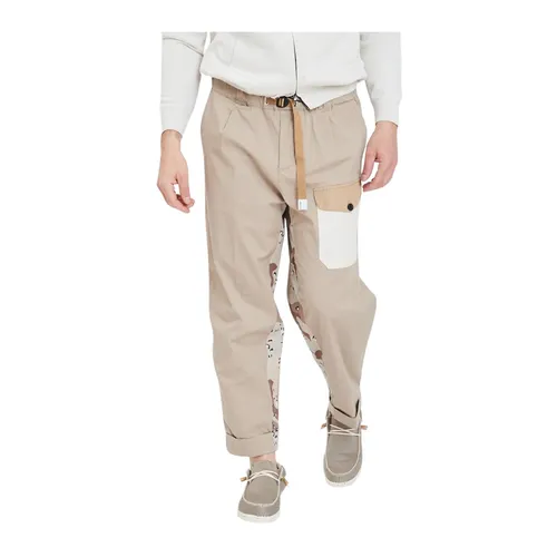 Trousers > Straight Trousers - - White Sand - Modalova