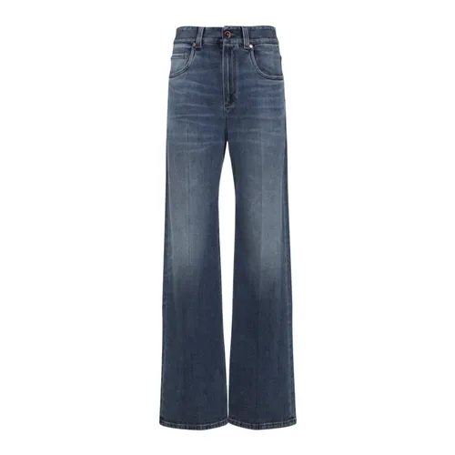 Jeans > Wide Jeans - - Brunello Cucinelli - Modalova